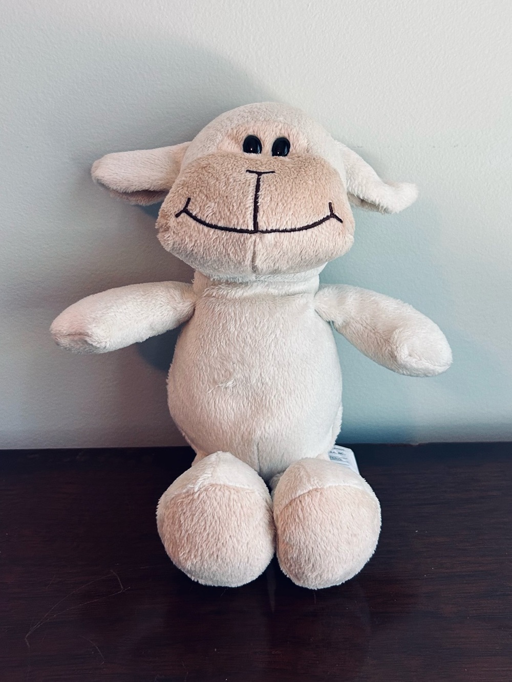 Kinder Cream Lamb Sheep Plush Stuffed Animal Toy Easter Ferrero 10"